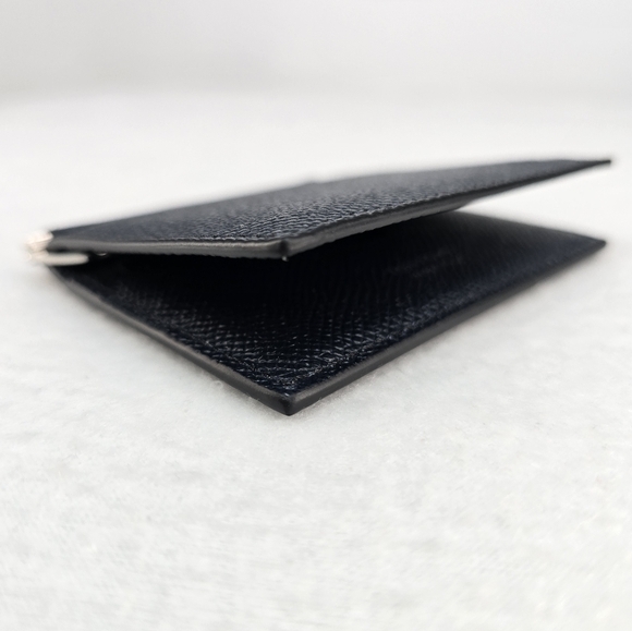 Tom‎ Ford men's clip card holder wallet midnight blue - Picture 7 of 12